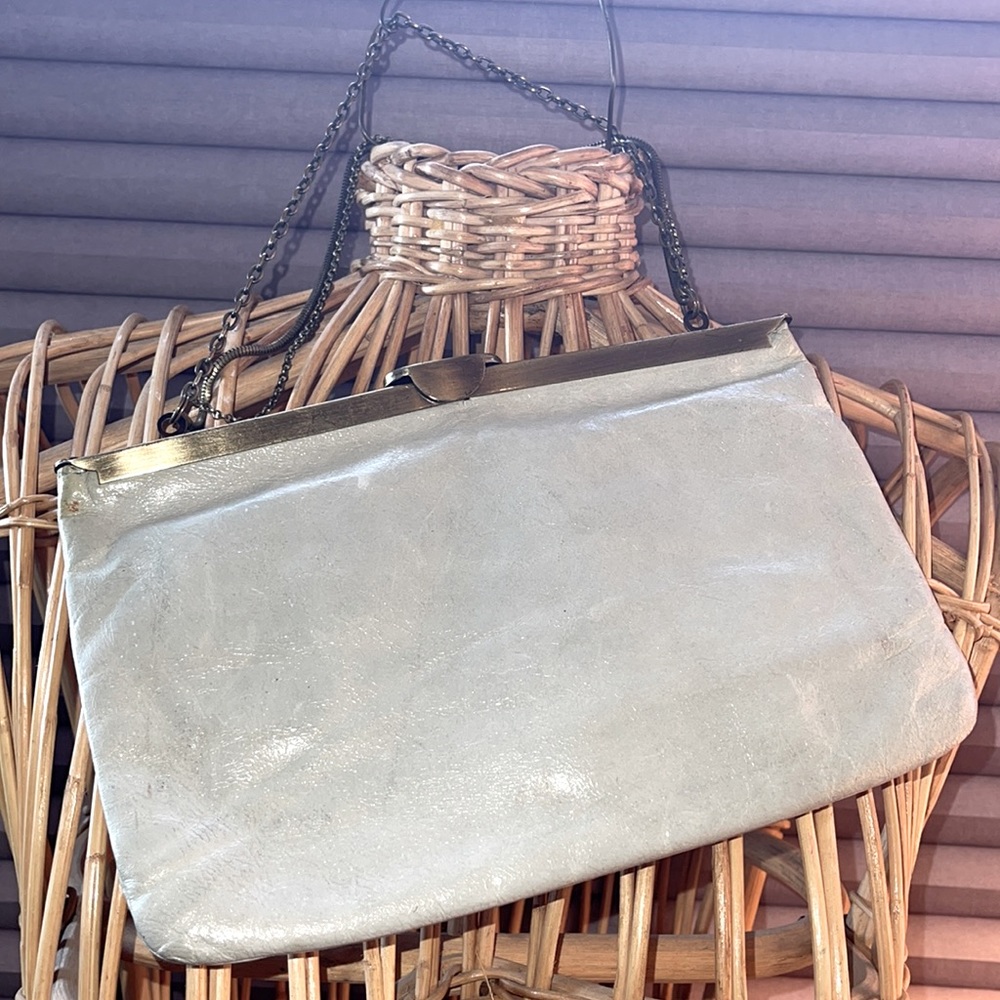 HOBO clutch with chain straps
